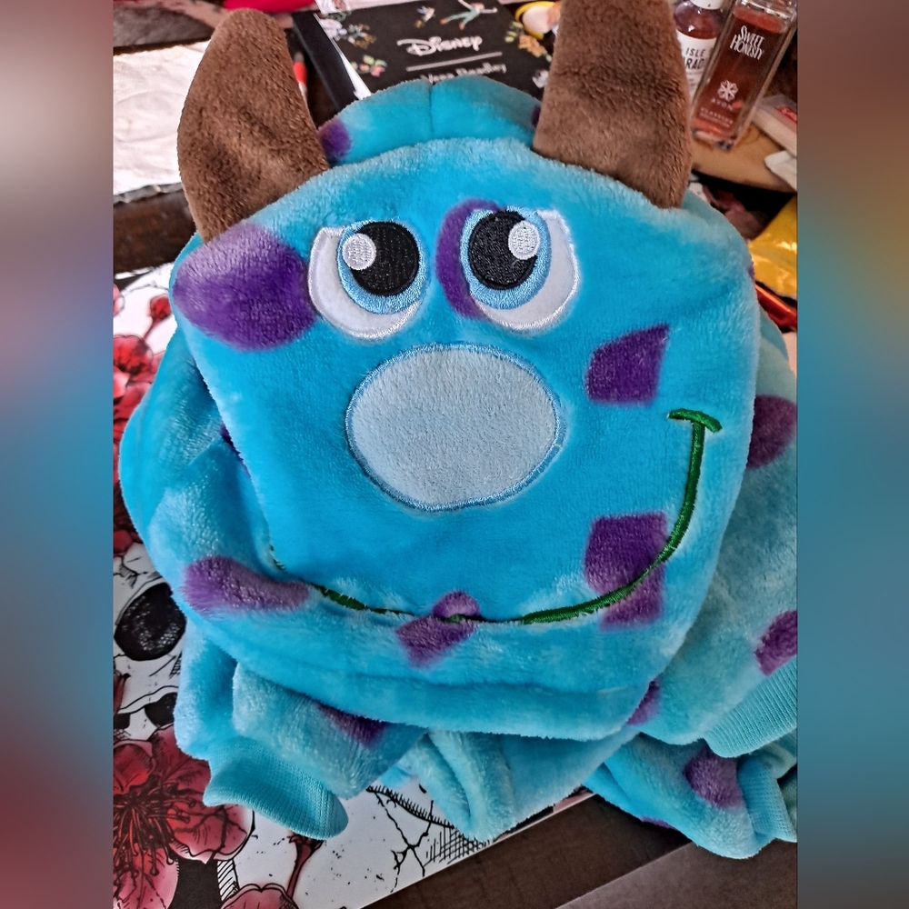 Fuzzy monster onesie